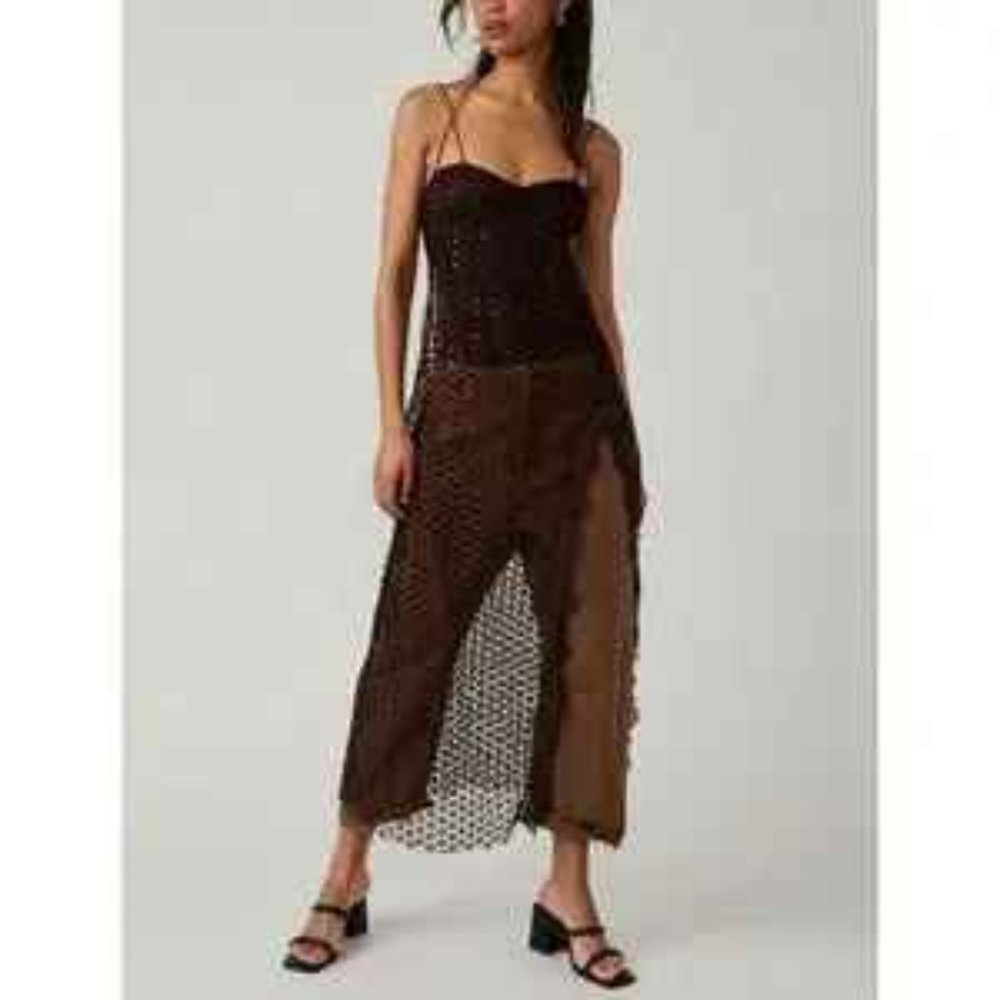 NWT Women’s intimately by Free People Smoke & Mirrors Bodysuit Sizes Sm, Med - Picture 5 of 16